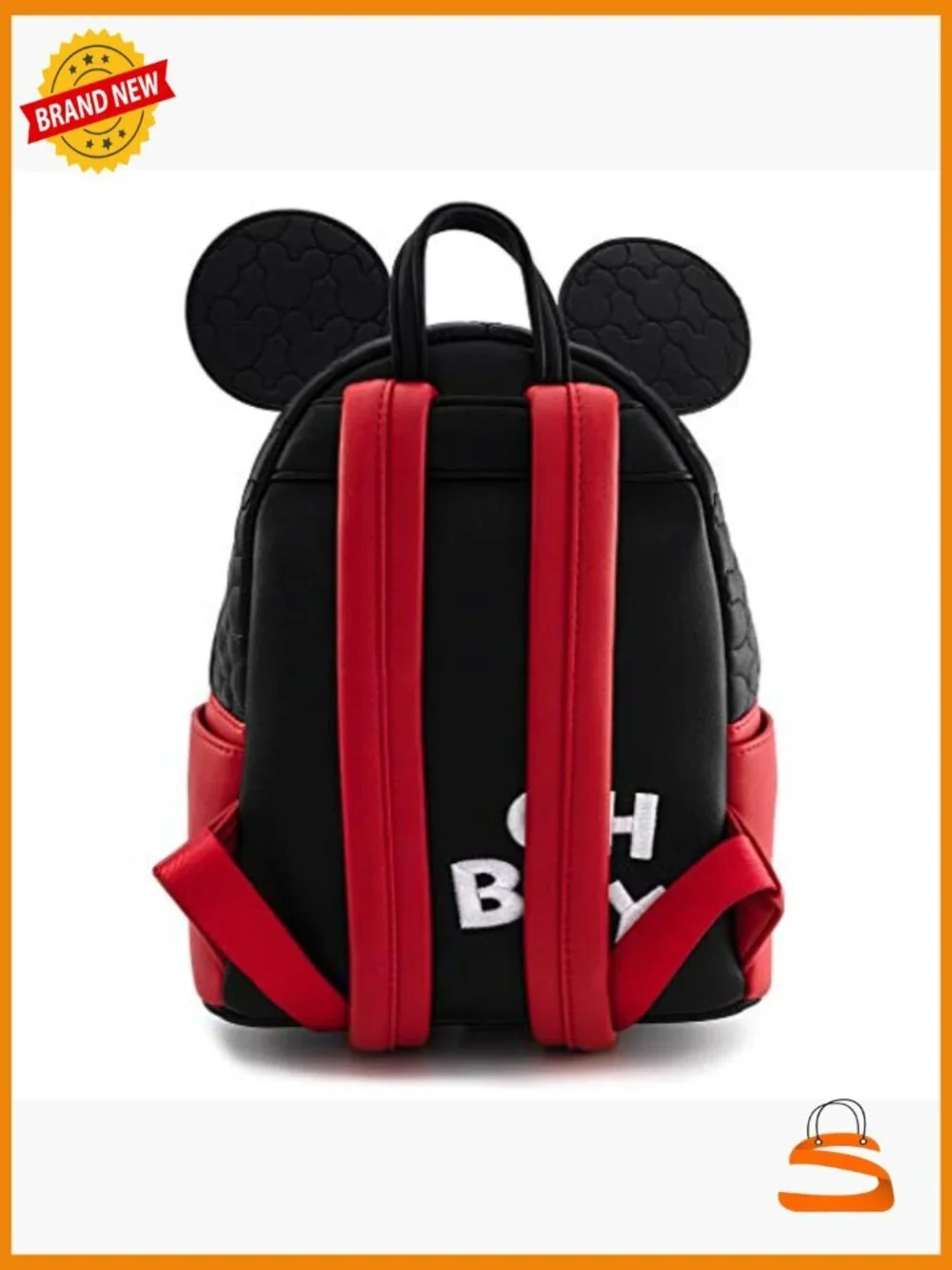 Quilted Cosplay Mini Backpack Faux Leather Daypack